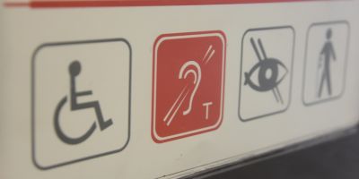 picture of disability signage.
