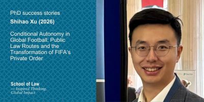 Shihao Xu has successfully defended his thesis!