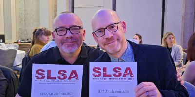 Mr Alex Batesmith wins major article prize!