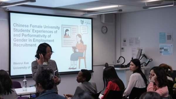 Picture of Dr Li Sun chairing the Panel 2