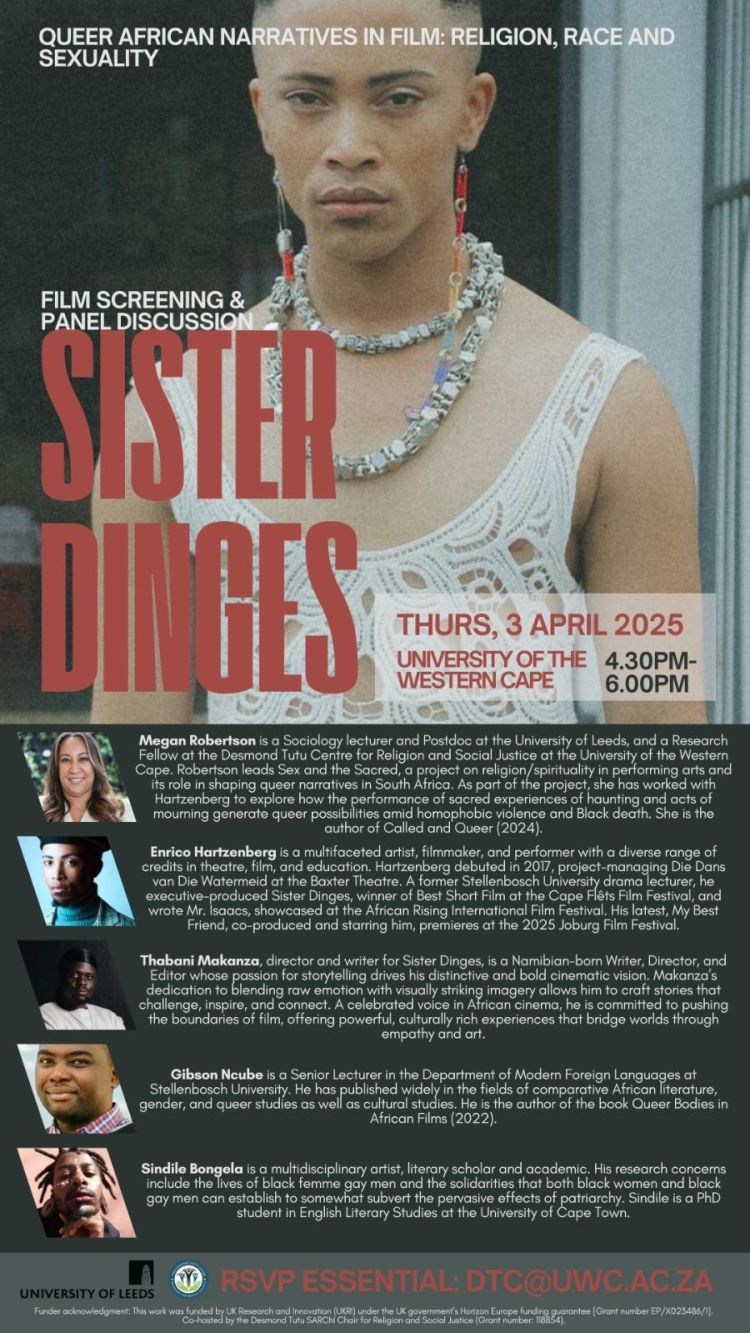 Film Screening and Panel Discussion poster