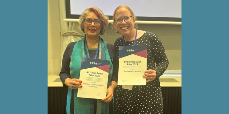 Leeds academics scoop top political studies prizes at awards ceremony