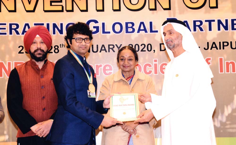 Dr Subhajit Basu awarded prestigious Hind Rattan Award