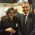 POLIS student presents at annual Posters in Parliament competition