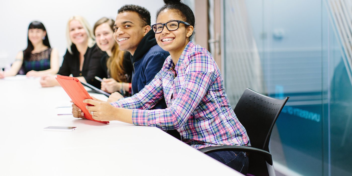 Students in seminar room