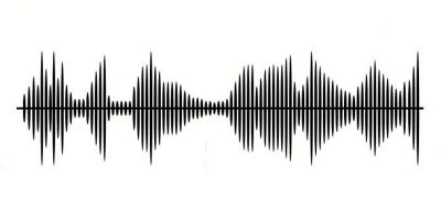 Image of a sound wave