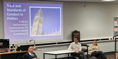 Centre for Democratic Politics event with the Parliamentary Commissioner for Standards, Daniel Greenberg CB