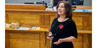 Professor Chrissi Nerantzi delivers the 10th Faculty Inaugural Lecture