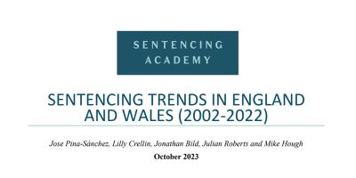 Collaborative research by PGR and experts reveals new insights into sentencing policies