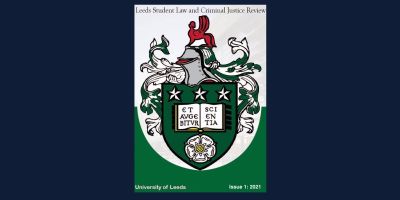 Leeds Student Law Criminal Justice Review front cover