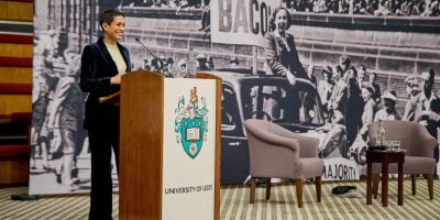 Naga Munchetty delivers the 2024/25 Alice Bacon lecture