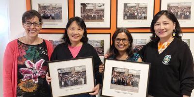 A friendship that lasted a lifetime: four law alumni reunite at Leeds after 30 years