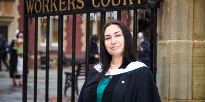 Anti-knife crime campaigner graduates with Masters in Social Research