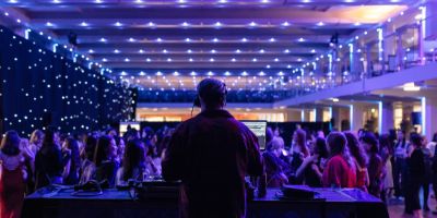 SSP students and staff celebrate at the Winter Ball 