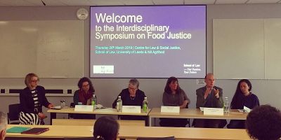 Food Justice conference panel