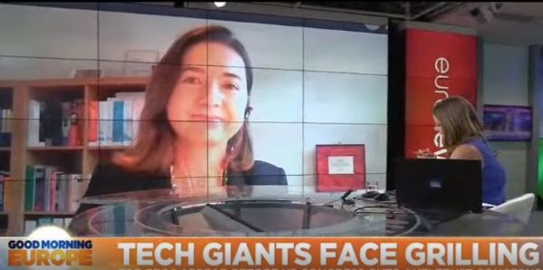 Professor Pinar Akman interviewed on Euronews about big technology companies and antitrust 