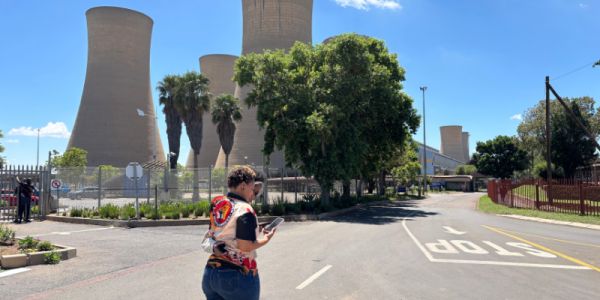 Image of all emissions towers in South Africa