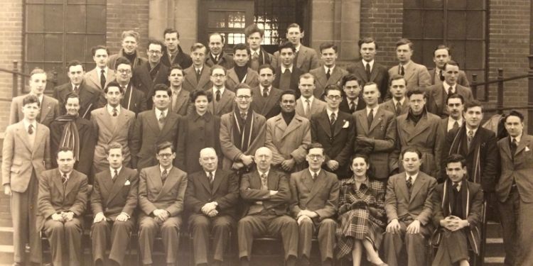 Staff and students at the School of Law, 1949-50