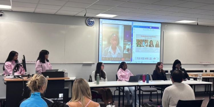 The panel at the Breaking Barriers in Qualification event