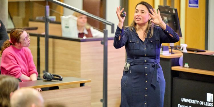 Professor Ana Manzano delivers the 12th Faculty Inaugural Lecture