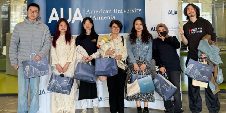 Education TGP students visiting Armenia