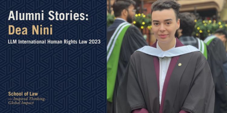 Alumni stories: Dea Nini (International Human Rights Law LLM, 2023)