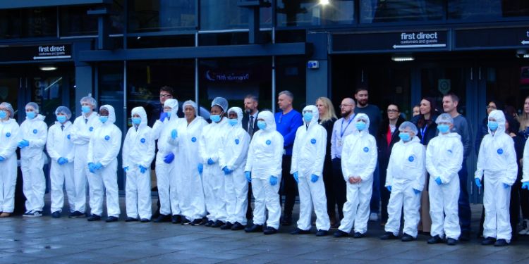 Junior detectives outside the O2 Academy Leeds 