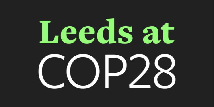 Leeds at COP28 logo