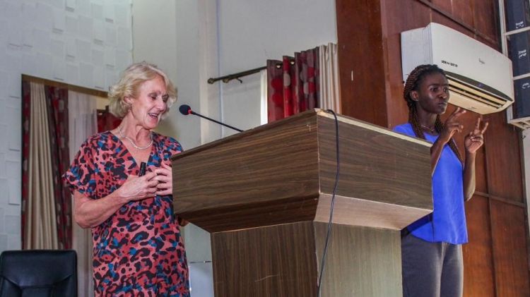 Professor Ruth Swanwick returns to Ghana as early education project reaches fruition