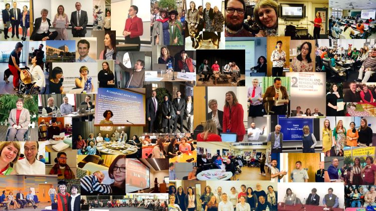 Collage of photos from the Centre for Disability Studies