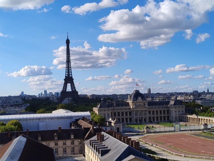 View from the UNESCO building, 7th floor