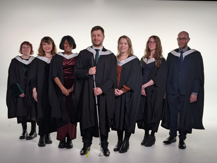 Image showing first MSc DSRI graduates photo 