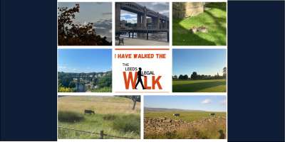 Leeds virtual legal walk collage