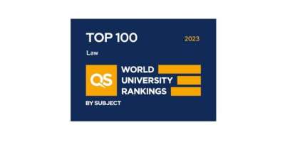 Qs world rankings 2023 Top 100 for Law