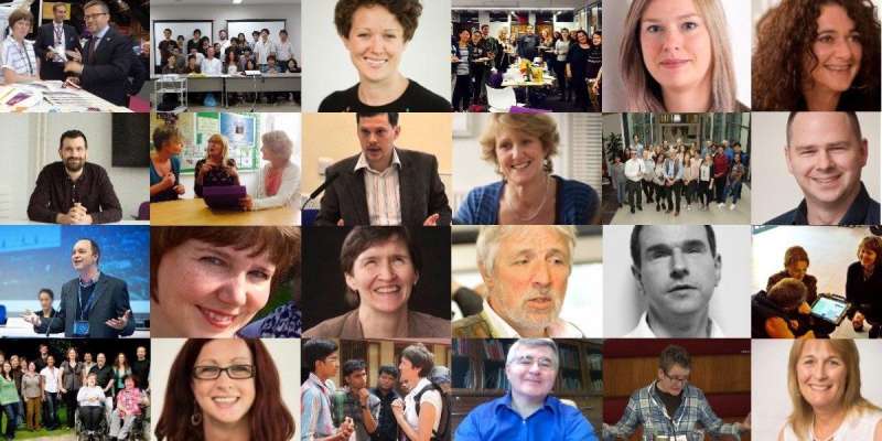Collage of images showing the members of the Centre for Disability Studies